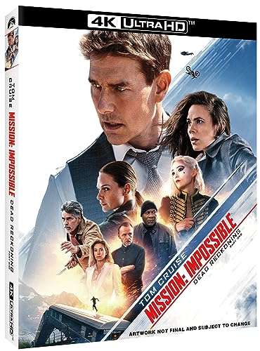 Mission: Impossible Dead Reckoning Part One (4K UHD & 2 Blu-ray's)