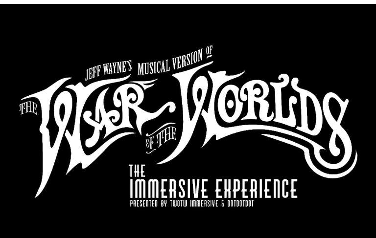 2 Tickets with code for Jeff Wayne's The War of The Worlds Experience London - Thursday's bookings until end of February