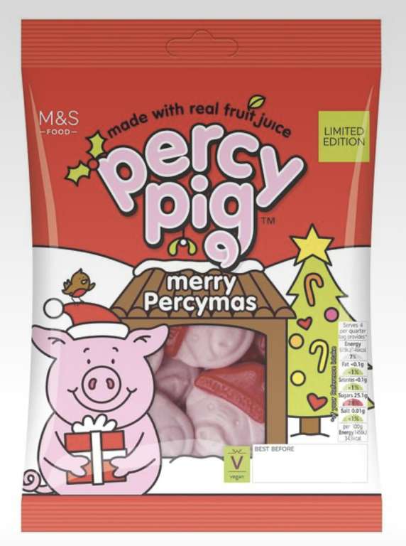Christmas Percy Pigs - Instore (Longbridge)