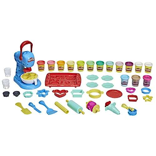 Play-Doh Kitchen Creations Ultimate Cookie Baking Playset for Children 3 Years and Up with 15 Modelling Compound Pots, Non-Toxic
