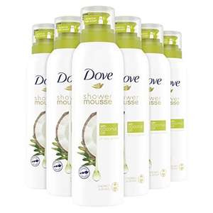 Dove Coconut Oil shower foam/mousse 200 ml pack of 6 - £7.99 or £7.59 Subscribe & Save @ Amazon