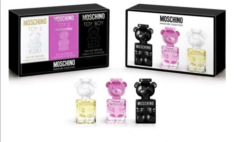 Moschino Miniatures 3x5ml - £14.24 Delivered @ Just My Look