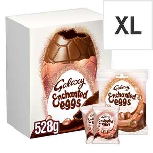 Tesco XL Easter Eggs - Galaxy 528g / Maltesers 496g / Bounty 494g Clubcard Price £9 @ Tesco
