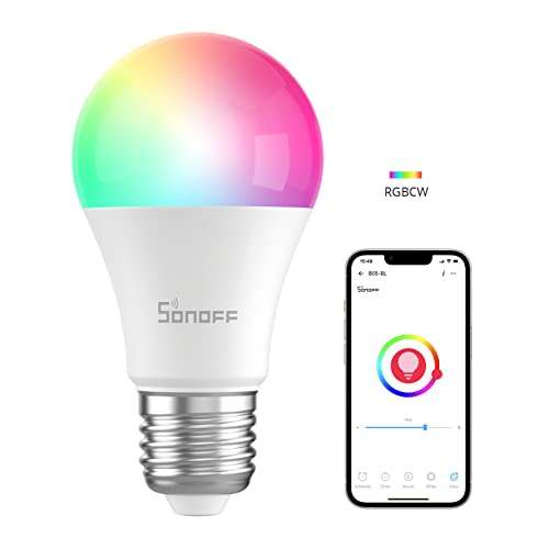 Sonoff WiFi RGBCW Smart Bulb E27 3 Pack - £14.99 using voucher - Sold by sonoff / Fulfilled By Amazon