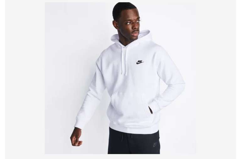 NIKE Club Mens White hoodie £39.99 @ Nike