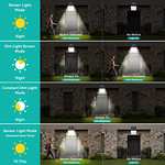Tailcas Solar Security Lights Outdoor Motion Sensor (with voucher) @ WILLOW-LED / FBA
