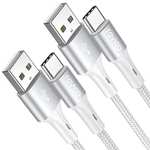 RAVIAD USB type A to type C Cable [2Pack 1M] £1.99 - Sold by YIHUI DIRECT / Fulfilled By Amazon