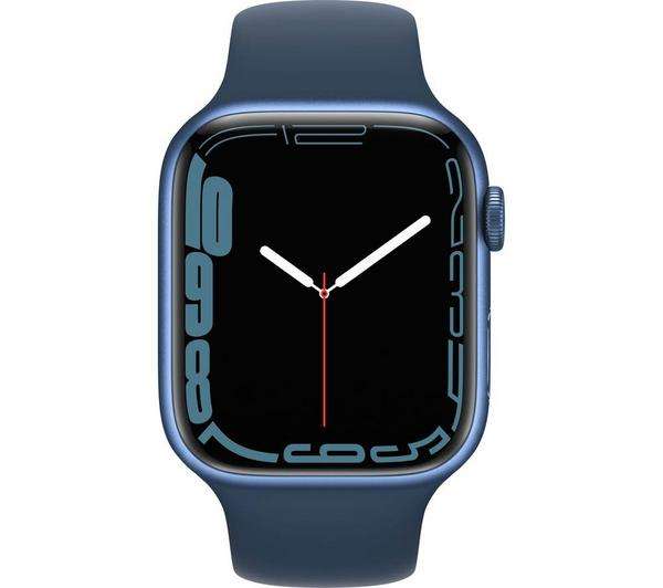Apple Watch Series 7 GPS 45mm Blue Aluminium Case/Sport Band £309 + Free Click & Collect @ Argos
