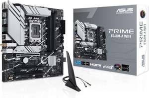 Asus PRIME B760M-A Wifi mATX motherboard ( DDR5 / Socket LGA 1700 / USB 3.2 Gen 2 / 2.5GbE ethernet / dual NVME / PCIe 4.0 / Wi-Fi 6 )