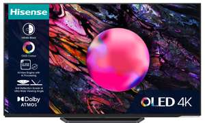 Hisense 65A85KTUK 65" 4K 120Hz OLED Dolby Vision TV - Sold By Peter Tyson Via eBay App (with code)