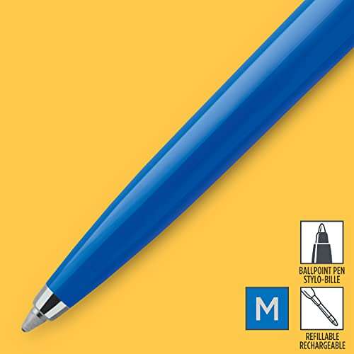 Parker Jotter Originals Ballpoint Pen | Classic Blue Finish | Medium Point | Blue Ink - £3.50 @ Amazon