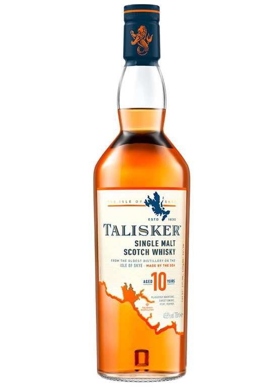 Talisker 10 Year Old Single Malt Scotch Whisky | 45.8% vol | 70cl