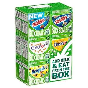 Nestle Box Bowls, Variety Pack, 210g £1.75 - £1.58/£1.49 with Subscribe & Save at Amazon