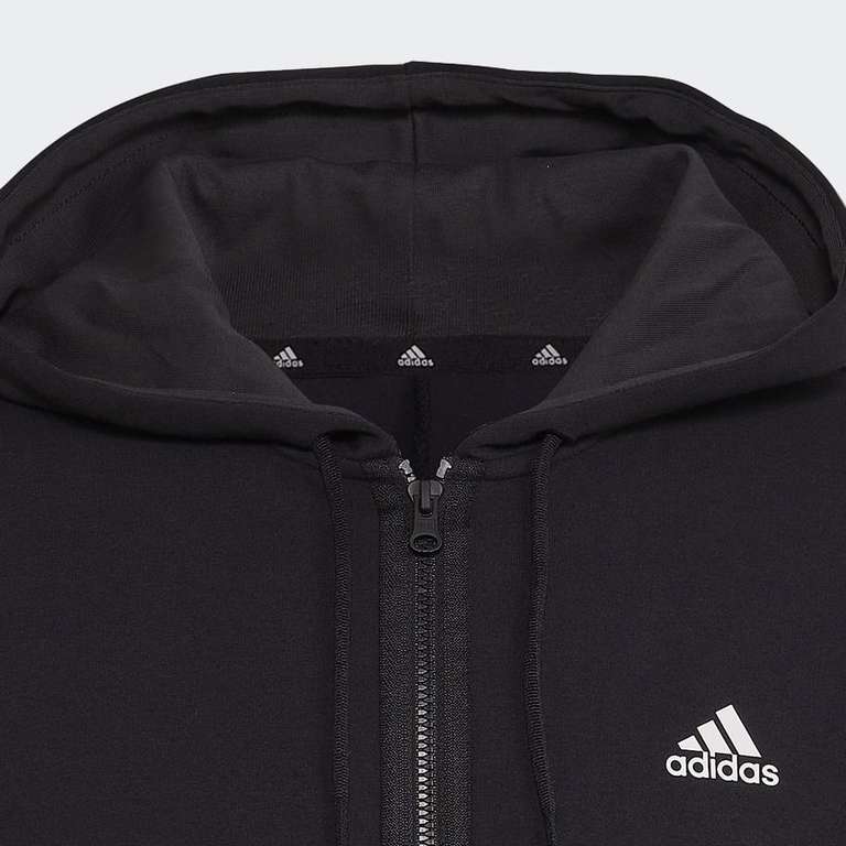Men's Future Icons 3-Stripes Full-Zip Hoodie, £30, free delivery for members @ Adidas