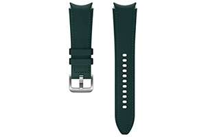 Samsung Watch Strap Hybrid Leather Band - Official Samsung Watch Strap - 20mm - M/L - Green - £9 @ Amazon