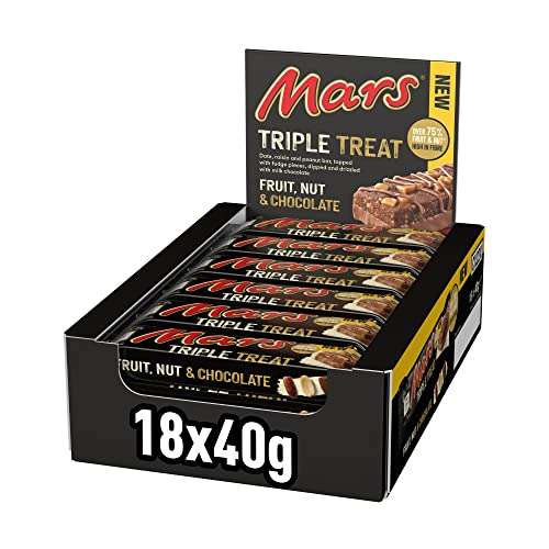 Mars triple treat 18x40g with voucher