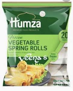 Humza vegetable 20x spring rolls / samosa 620g £2.50 - Instore (Oldbury)