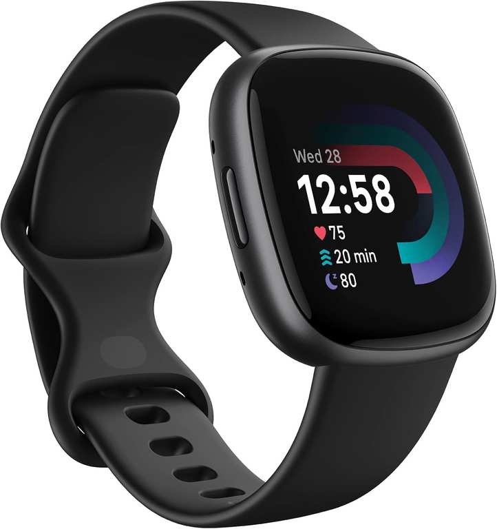 Fitbit Google Versa 4 Fitness Smartwatch with 3 Months Google Health Membership Included and up to 6 days battery life