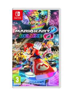 Mario Kart 8 Deluxe Nintendo Switch Game + free Venom Joy-Con Racing Wheels - £39.99 click and collect @ Argos