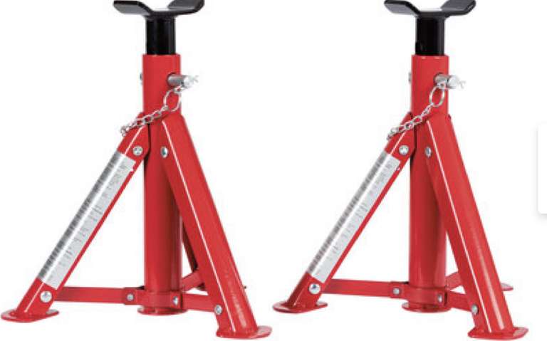 Lidl 2T Axle Stands pair - £9.99 @ Lidl