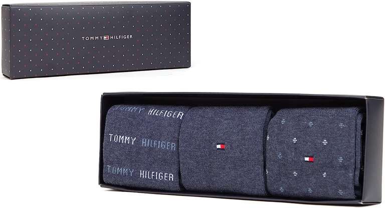 Tommy Hilfiger Men's CLSSC x3 pack sock with gift box, 9-11 - £13.02 / 6-8 - £15.32 @ Amazon