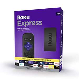 Roku 3930EU Express | HD Streaming Media Player,Black