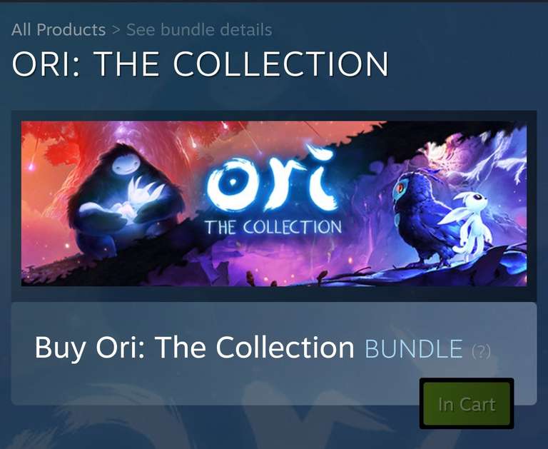 Ori: The Collection PC Bundle £7.86 @ Steam