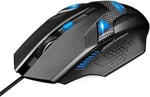 TECKNET RGB Wired Gaming Mouse with 6 Programmable Buttons, 8000 DPI - Sold by Upoint