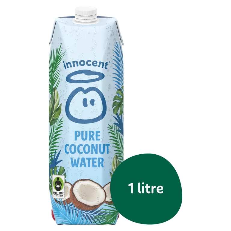 Innocent 100% pure Coconut Water 1 Litre - Rollback deal