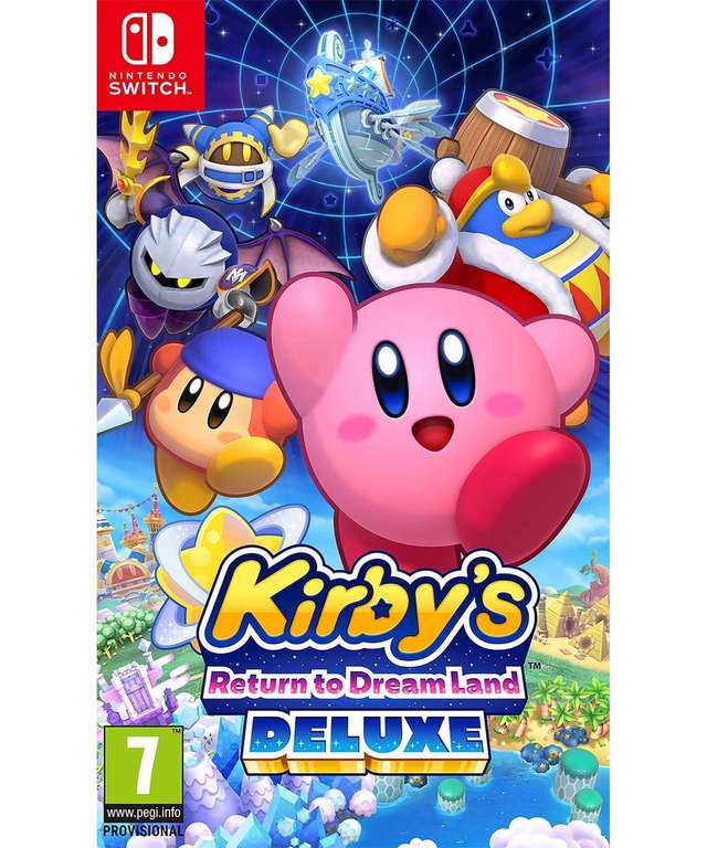 Kirby’s Return to Dreamland Deluxe (Nintendo Switch) - inc Stickers! £37.85 Delivered @ Hit