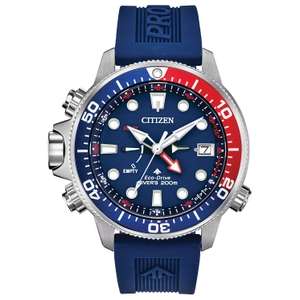 Citizen Promaster Aqualand ECO Drive Men's Blue Strap Watch £230.40 with code EXTRA10 at Ernest Jones (otherwise £256)