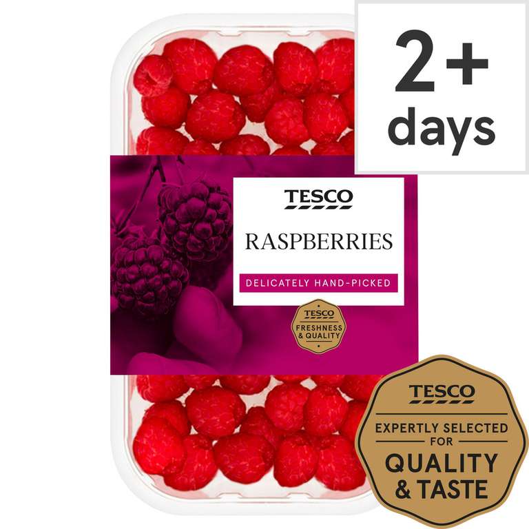 Any 2 for £3 Clubcard Price - Strawberries 400g + selected berries @ Tesco
