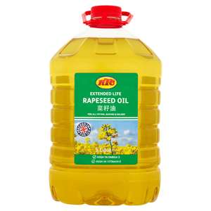 KTC extended life rapeseed oil 5L £8.50 with nectar card @ Sainsbury's