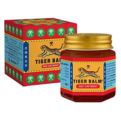 Tiger Balm Red Ointment 30g £5.09 @ Amazon (20% voucher and subscribe and save available)