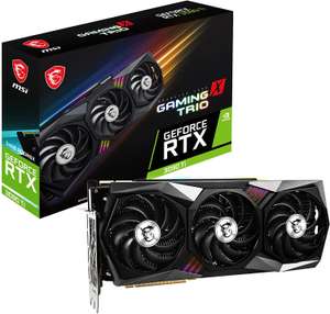 MSI GeForce RTX 3090 Ti GAMING TRIO 24G Gaming Graphics Card - £1379.99 @ Amazon