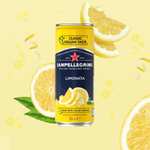 San Pellegrino Italian Classic Taste Original Sparkling Lemon Canned Soft Drink 12 x 330ml (as low as £6.80 on S&S)