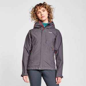 Rab Women’s Downpour ECO Waterproof Jacket £75 (members card price £5) Go Outdoors - free Reserve and Collect