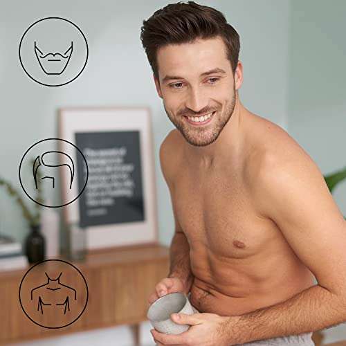 Panasonic ER-GB80 Wet & Dry Electric Beard, Hair and Body Trimmer for Men, 18 x 5.2 x 4.3 cm, Grey, 330 g