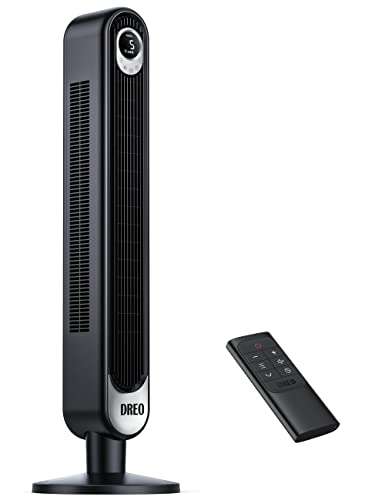 Dreo 42 Inch Tower Fan, 6 Speeds Standing Fan with Remote with vouchers - DreoHomeAppliance FBA