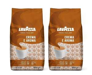 Lavazza Qualita Rossa Espresso 2Kg Coffee Beans (2 Packs of 1Kg)