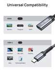 JSAUX USB-C to HDMI Adapter 4K@30Hz - w/code Sold By JS Digital UK / FBA