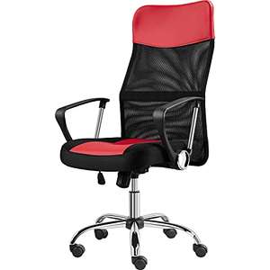 Yaheetech Modern Computer Desk Chair Adjustable Swivel Chair Ergonomic Office Work Chair - Sold and dispatched by Yaheetech UK