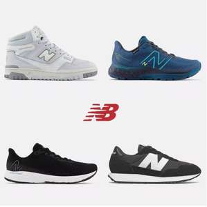 New Balance Cyber Week Sale - Up to 50% Off + Extra 25% Off with code