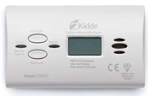 Kidde 7DCOC 7DCO Kidde Carbon Monoxide Alarm, White £10.78 @ Costco (Chingford)