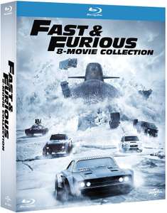 Fast and Furious-8 Movie Collection Blu-Ray £16.77 delivered @ Amazon France