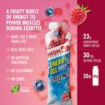 HIGH5 Energy Gel Aqua Caffeine Liquid Quick Release Energy On The Go From Natural Fruit Juice (Berry, 20 x 66g) - £8.86 S&S