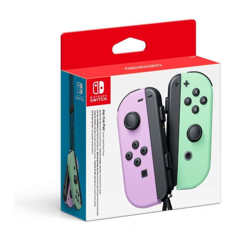 Nintendo Switch Joy-Con Pair controllers (various colourways) + Earn 2747 Reward Points (worth £6.86)