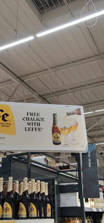 Free Leffe Chalice with £13 purchase of Leffe 12x330ml at Asda (Seen in Dundee)