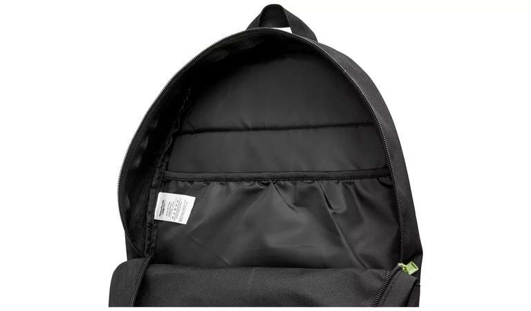 Reebok Urban Backpack - Black-Lime + Free Click & Collect