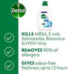 Dettol Antibacterial Laundry Cleanser Fresh Cotton 1.5 L, Pack of 4 - £9 S&S